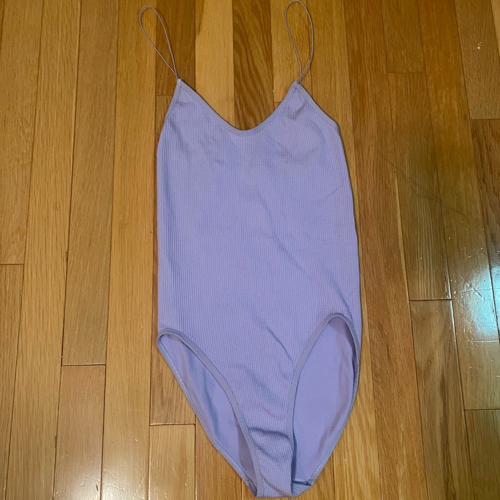 Light Purple Bodysuit from Out From Under (Urban Outfitters) in Size Medium